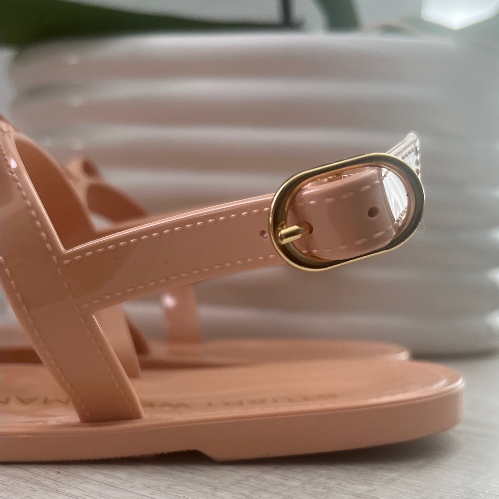 Stuart Weitzman Women's Nude Sandals - Picture 8 of 11